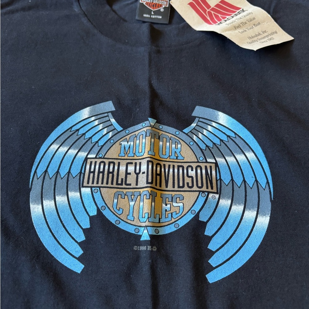 1996 NOS Harley-Davidson Black Tee